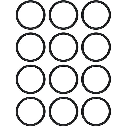 حلقة على شكل حرف O لقطعة ذيل H-553 من أجل Zurn، Sloan، Royal، Regal، قطعة ذيل صمام مقياس التدفق القياسية الأمريكية، استبدال 5308696 / P6000-C31 / A912809-0070A 12 قطعة in Kuwait