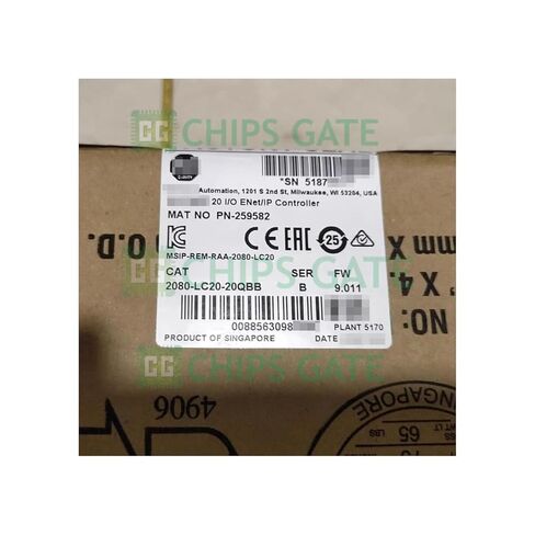 1 قطعة جديدة 2080-LC20-20QBB 20 وحدة تحكم I/O ENet/IP في المخزون in Kuwait