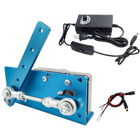 24V Reciprocating Swing Motor Low Speed 45rpm with Speed Controller,Speed Adjustable, 20°-120° Swing Angle Adjustable,for Holiday Decorations, Halloween Props, DIY Projects in Kuwait