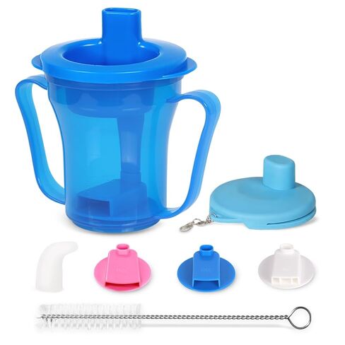 Dysphagia Cups for Swallowing People, Provale Cup 5CC or 10CC of Liquid Each Time for Prevent Chocking (Blue) in Kuwait