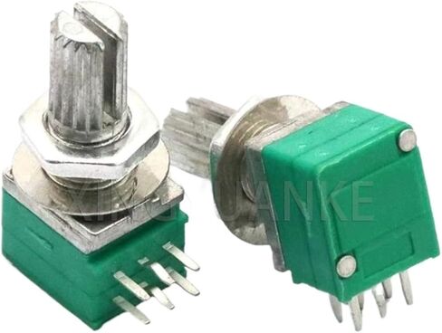 5 قطعة RK097G المزدوج A10K A20K A50K A100K A103 A203 A503 A104 مكبر للصوت الدقة الجهد 6 دبوس زهرة رمح طول 15 مللي متر (A20K A203) in Saudi Arabia