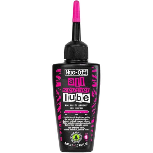 Muc-Off All-Weather Chain Lube, 4 fl oz - Bike Lube Refill, Bike Chain Oil, Chain Wax for All Weather Conditions - Biodegradable Bike Lubricant and Bicycle Chain Oil in Kuwait