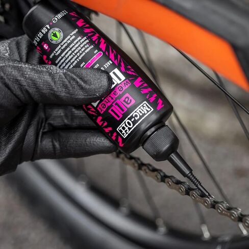 Muc-Off All-Weather Chain Lube, 4 fl oz - Bike Lube Refill, Bike Chain Oil, Chain Wax for All Weather Conditions - Biodegradable Bike Lubricant and Bicycle Chain Oil in Kuwait