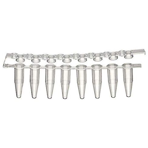 شريط أنبوب Labcon 1141N60PK، 3929-550-000-9 PurePlus 8 Well PCR مع شريط غطاء مسطح شفاف مرفق، في حقيبة، سعة 0.2 مل، عبوة من 125 قطعة in Saudi Arabia