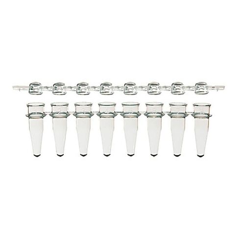 1139Y43CS, 8 Strip PCR Tube & Domed Strip Cap Packed Together, 0.2mL Capacity, Assorted, Pack of 1250 in Saudi Arabia