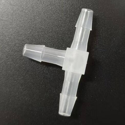 تركيب خرطوم بارب متساوي، 3/16 بوصة على شكل حرف T وصلة أنابيب بلاستيكية 3 طرق من البولي بروبلين موصلات أنابيب مضخة الهواء ملحقات جهاز الربط محول الاتحاد قارب الماء الهواء O2 الوقود 20 قطعة in Kuwait