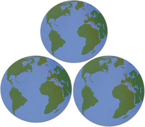 Novel Merk Earth Day Refrigerator Magnets – Vinyl 3" Round Magnets for Fridge, Lockers, Home Kitchen and Holiday Decor – Self Adhesive to Metal Surfaces (12 Pack) in Saudi Arabia