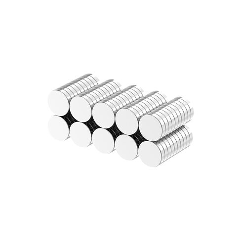 Small Neodymium Disc Magnet - 3/8" D x 0.08" H - 100 Pack, Strong Disc Rare Earth Magnets, Round Magnet for Office,Whiteboard,Dry Erase Board,Fridge,Crafts,Strong Map Magnets in Kuwait