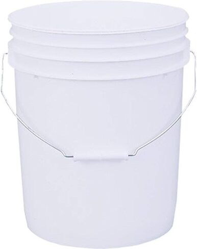 LEAKTITE 5GLSKD 5-Gallon lon White Plastic Pail in Kuwait