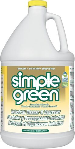 Simple Green Industrial Cleaner and Degreaser Lemon Scent, 1 Gal (Pack of 4) in Saudi Arabia