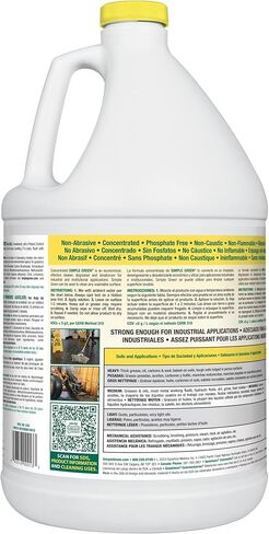 Simple Green Industrial Cleaner and Degreaser Lemon Scent, 1 Gal (Pack of 4) in Saudi Arabia
