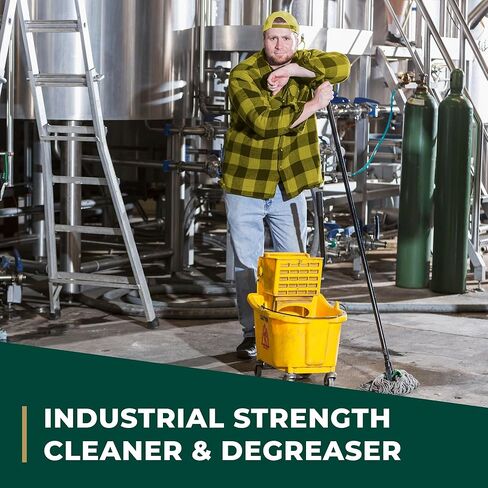 Simple Green Industrial Cleaner and Degreaser Lemon Scent, 1 Gal (Pack of 4) in Saudi Arabia