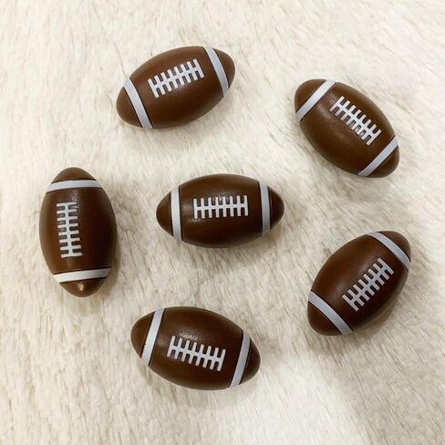 مقابض خزانة ملابس كرة القدم الرجبي، [6 عبوات] مقابض أدراج رياضية، مقابض كروية للأطفال الأولاد درج خزانة الملابس/الخزانة/الباب in Kuwait