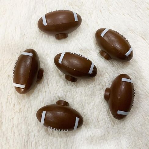 مقابض خزانة ملابس كرة القدم الرجبي، [6 عبوات] مقابض أدراج رياضية، مقابض كروية للأطفال الأولاد درج خزانة الملابس/الخزانة/الباب in Kuwait