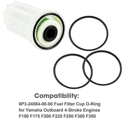 مناسبة لحشية فلتر الوقود الخارجي 6P3-24564-00-00 (مجموعة من 3 قطع)، وهي عبارة عن ختم نظام الوقود، لتعزيز أداء المحرك الذي لا غنى عنه للملحقات المهمة in Kuwait