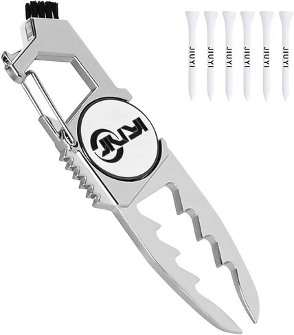 أداة جولف ديفوت مع علامة كرة مغناطيسية، وأداة ضبط ارتفاع تي شيرت، 6 تي شيرت جولف، ملحقات جولف مضحكة، هدايا جولف للرجال، تغليف الهدايا. in Kuwait