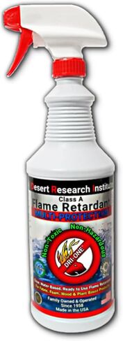 رذاذ مثبطات النار (الفئة أ للنسيج ، والخشب ، والستائر المسرحية والمزيد) آمن من البيئة ، غير سامة ، C.A.C. العنوان 19 ، ASTM E84 ، DRI-ONE in Kuwait