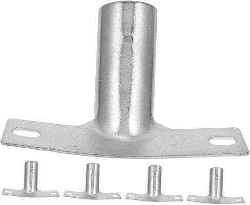 5pcs Heavy Duty Broom Handle Couplers Locking Mechanism Iron Broom Adapter for Universal Replacement Compatible for Efficient Cleaning in Saudi Arabia