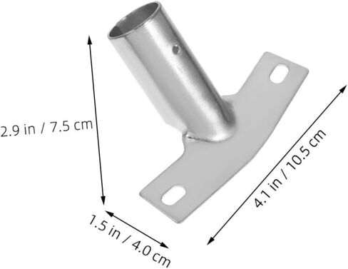 5pcs Heavy Duty Broom Handle Couplers Locking Mechanism Iron Broom Adapter for Universal Replacement Compatible for Efficient Cleaning in Saudi Arabia