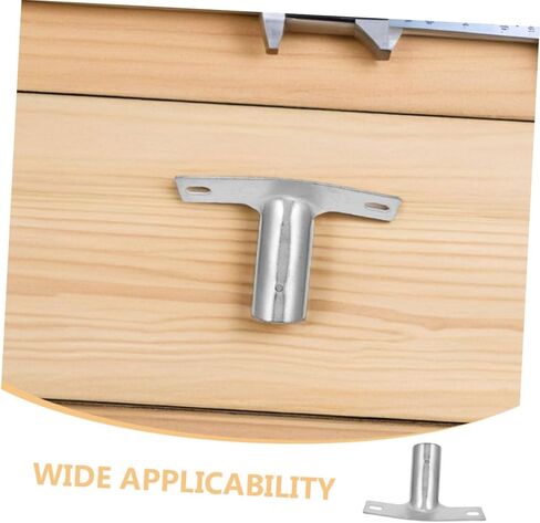 5pcs Heavy Duty Broom Handle Couplers Locking Mechanism Iron Broom Adapter for Universal Replacement Compatible for Efficient Cleaning in Saudi Arabia