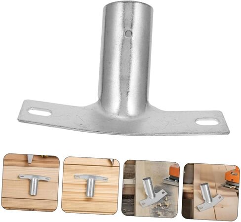 5pcs Heavy Duty Broom Handle Couplers Locking Mechanism Iron Broom Adapter for Universal Replacement Compatible for Efficient Cleaning in Saudi Arabia