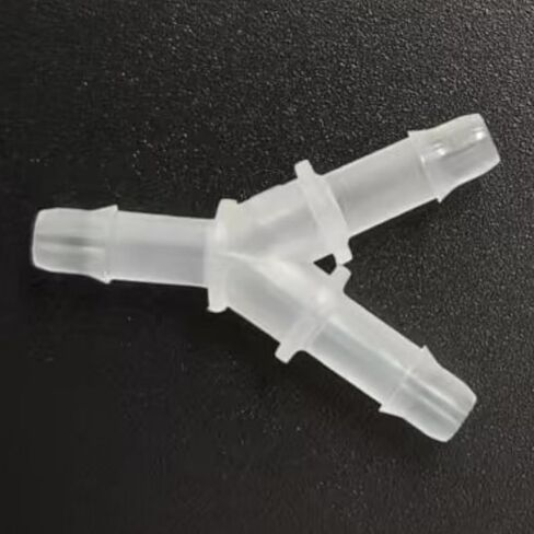Hose Barb Fitting Equal Barbed, 5/32" Y Shaped Plastic Tubing Joint 3 Way Polypropylene Pipe Connectors Air Pump Accessories Splicer Mender Adapter Union Boat Water Air O2 Fuel 20 Pcs in Saudi Arabia