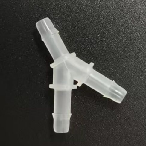 Hose Barb Fitting Equal Barbed, 5/32" Y Shaped Plastic Tubing Joint 3 Way Polypropylene Pipe Connectors Air Pump Accessories Splicer Mender Adapter Union Boat Water Air O2 Fuel 20 Pcs in Saudi Arabia