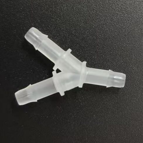 Hose Barb Fitting Equal Barbed, 5/32" Y Shaped Plastic Tubing Joint 3 Way Polypropylene Pipe Connectors Air Pump Accessories Splicer Mender Adapter Union Boat Water Air O2 Fuel 20 Pcs in Saudi Arabia