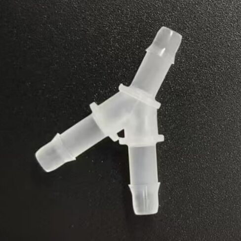 Hose Barb Fitting Equal Barbed, 5/32" Y Shaped Plastic Tubing Joint 3 Way Polypropylene Pipe Connectors Air Pump Accessories Splicer Mender Adapter Union Boat Water Air O2 Fuel 20 Pcs in Saudi Arabia
