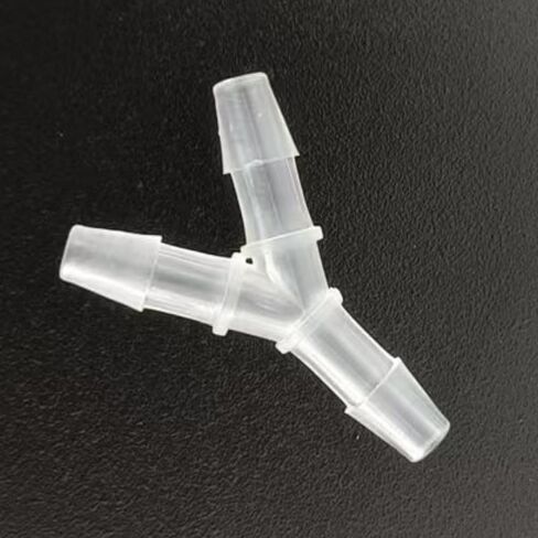 3/32 "خرطوم بارب مناسب على شكل حرف Y متساوي على شكل Y، 3 طرق من البلاستيك، وصلة توصيل مشتركة، محول محول لأنابيب الأكسجين، غاز الوقود المنزلي، حزمة هواء سائلة مكونة من 20 قطعة in Kuwait