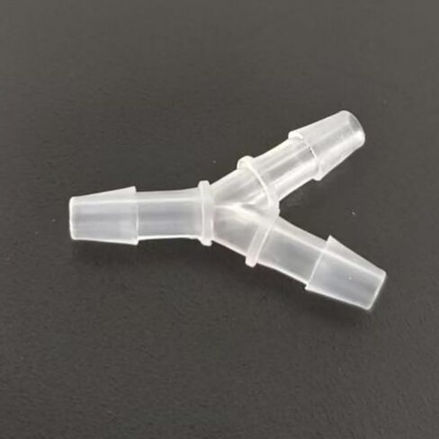 3/32 "خرطوم بارب مناسب على شكل حرف Y متساوي على شكل Y، 3 طرق من البلاستيك، وصلة توصيل مشتركة، محول محول لأنابيب الأكسجين، غاز الوقود المنزلي، حزمة هواء سائلة مكونة من 20 قطعة in Kuwait