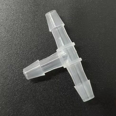 20 قطعة من وصلات خرطوم بارب، 5/32 بوصة من البلاستيك، 3 طرق على شكل حرف T، تركيب شائك لأنابيب خط الهواء، أنابيب أنابيب الأكسجين، الوقود المنزلي، الغاز، الماء in Kuwait