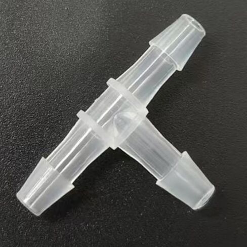 20 قطعة من وصلات خرطوم بارب، 5/32 بوصة من البلاستيك، 3 طرق على شكل حرف T، تركيب شائك لأنابيب خط الهواء، أنابيب أنابيب الأكسجين، الوقود المنزلي، الغاز، الماء in Kuwait