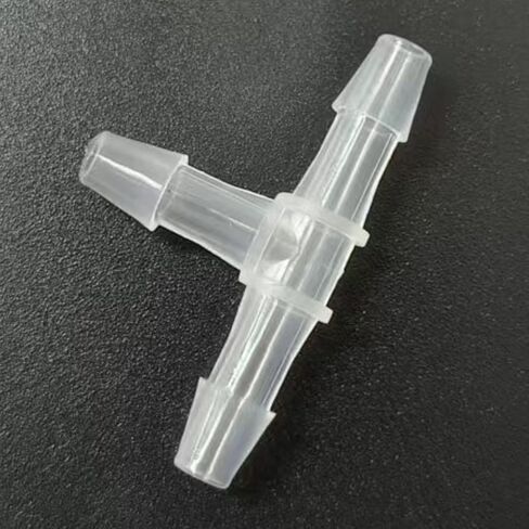 20 قطعة من وصلات خرطوم بارب، 5/32 بوصة من البلاستيك، 3 طرق على شكل حرف T، تركيب شائك لأنابيب خط الهواء، أنابيب أنابيب الأكسجين، الوقود المنزلي، الغاز، الماء in Kuwait