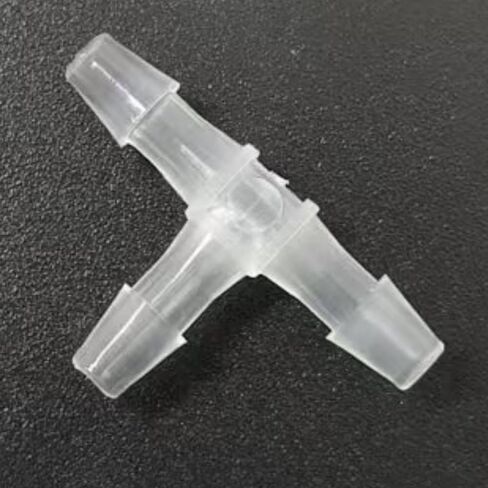 تركيب خرطوم بارب متساوي، 1/8 بوصة على شكل حرف T وصلة أنابيب بلاستيكية 3 طرق من البولي بروبلين موصلات أنابيب مضخة الهواء ملحقات جهاز الربط محول الاتحاد قارب الماء الهواء O2 الوقود 20 قطعة in Kuwait