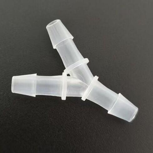 20 قطعة من البلاستيك 5/32 "خرطوم بارب 3 طريقة Y شكل شائك من مادة البولي بروبيلين جهاز الربط المناسب لهواء الوقود المائي in Kuwait