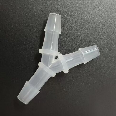 1/4 "خرطوم بارب المناسب متساوية الشائكة Y على شكل 3 طريقة البلاستيك المشترك جهاز الربط Mender محول الاتحاد لخط الهواء أنابيب الأنابيب 20 قطعة in Kuwait