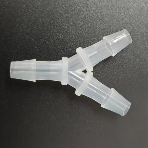 1/4 "خرطوم بارب المناسب متساوية الشائكة Y على شكل 3 طريقة البلاستيك المشترك جهاز الربط Mender محول الاتحاد لخط الهواء أنابيب الأنابيب 20 قطعة in Kuwait