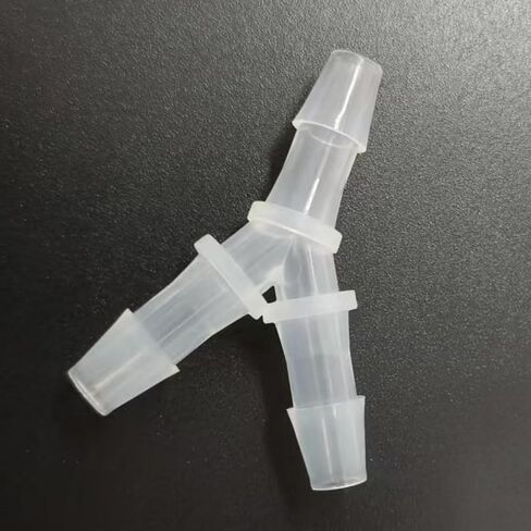 1/4 "خرطوم بارب المناسب متساوية الشائكة Y على شكل 3 طريقة البلاستيك المشترك جهاز الربط Mender محول الاتحاد لخط الهواء أنابيب الأنابيب 20 قطعة in Kuwait
