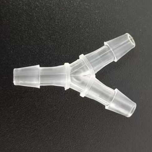 1/8 بوصة خرطوم بارب مناسب على شكل Y متساوي على شكل Y، 3 طرق من البلاستيك، وصلة وصلة وصلة، محول اتحاد لأنابيب الأكسجين، غاز الوقود المنزلي، حزمة هواء سائلة مكونة من 20 قطعة in Kuwait