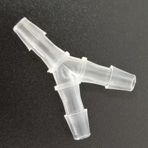 1/8 بوصة خرطوم بارب مناسب على شكل Y متساوي على شكل Y، 3 طرق من البلاستيك، وصلة وصلة وصلة، محول اتحاد لأنابيب الأكسجين، غاز الوقود المنزلي، حزمة هواء سائلة مكونة من 20 قطعة in Kuwait