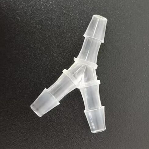 1/8 بوصة خرطوم بارب مناسب على شكل Y متساوي على شكل Y، 3 طرق من البلاستيك، وصلة وصلة وصلة، محول اتحاد لأنابيب الأكسجين، غاز الوقود المنزلي، حزمة هواء سائلة مكونة من 20 قطعة in Kuwait