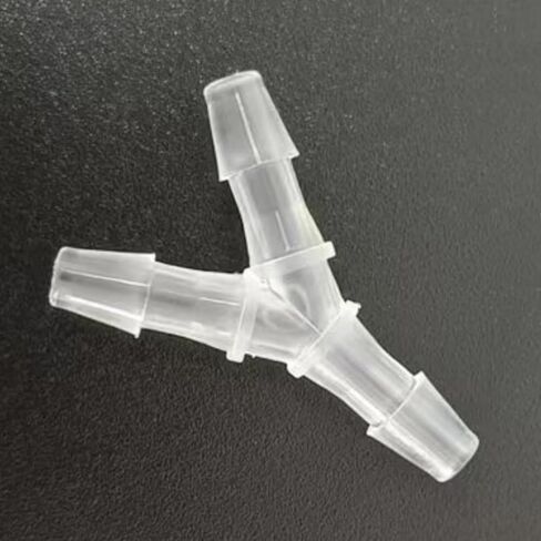 1/8 بوصة خرطوم بارب مناسب على شكل Y متساوي على شكل Y، 3 طرق من البلاستيك، وصلة وصلة وصلة، محول اتحاد لأنابيب الأكسجين، غاز الوقود المنزلي، حزمة هواء سائلة مكونة من 20 قطعة in Kuwait