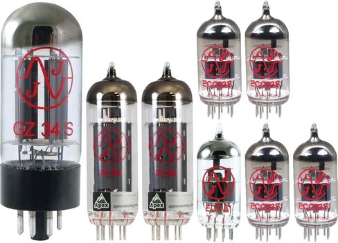 مجموعة أنابيب - لـ Dr Z Amps MAZ 18 JR مع ريفيرب، العلامة التجارية للأنبوب: JJ Electronics in Saudi Arabia