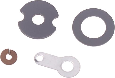 Metal Catches Locking Plate Clip 0.5-1.5cm Mixed Loading Pinch Roller Spacer for Home Appliances Repair Enduring in Saudi Arabia