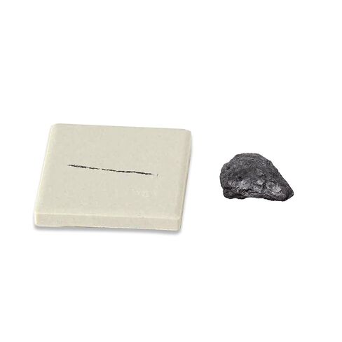12-Piece Streak Plates Kit - Porcelain Plates for Mohs Hardness Test & Mineral Identification in Geology, Mining, and STEM Education in Kuwait