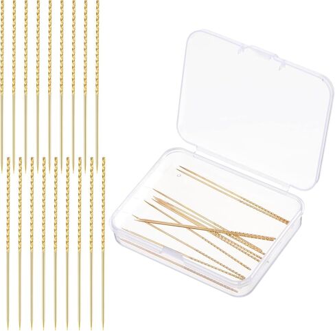 12 Pcs Snag Repair Needle Tool, Sweater Snag Repair Tool, Snag Nab It Tool, Needles for Hand Sewing, Knitting Tools, Leather Craft Sewing Stitching Needle for Knitted Woven Cloth Garments Drapes in Kuwait