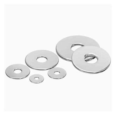 Stainless Steel 304 Large Thick Flat Sealing O-Ring Washers M3 /4/5 /6/8 /10/12 /16/18 /20(M3x9x1mm 50pcs) in Saudi Arabia