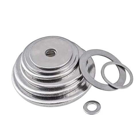 Stainless Steel 304 Large Thick Flat Sealing O-Ring Washers M3 /4/5 /6/8 /10/12 /16/18 /20(M3x9x1mm 50pcs) in Saudi Arabia