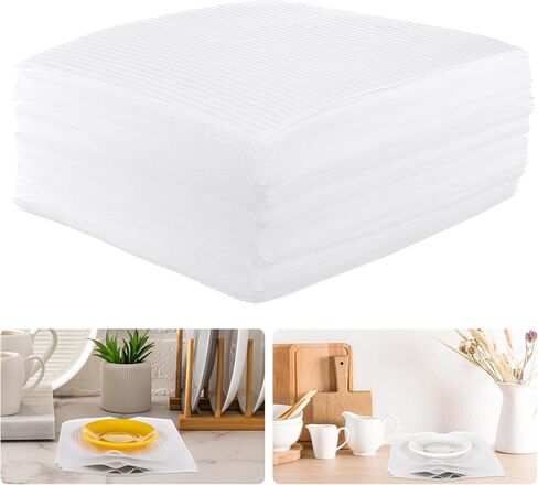 150 Sheets Packing Foam Sheets for Moving 10"x10" Cushion Foam Sheets for Packing Wrapping Fragiles, Packing Material for Moving Supplies, Alternative for Bubble Wrap in Saudi Arabia